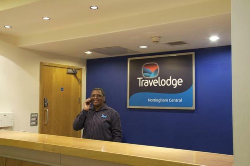 Travelodge Nottingham Central Buitenkant foto